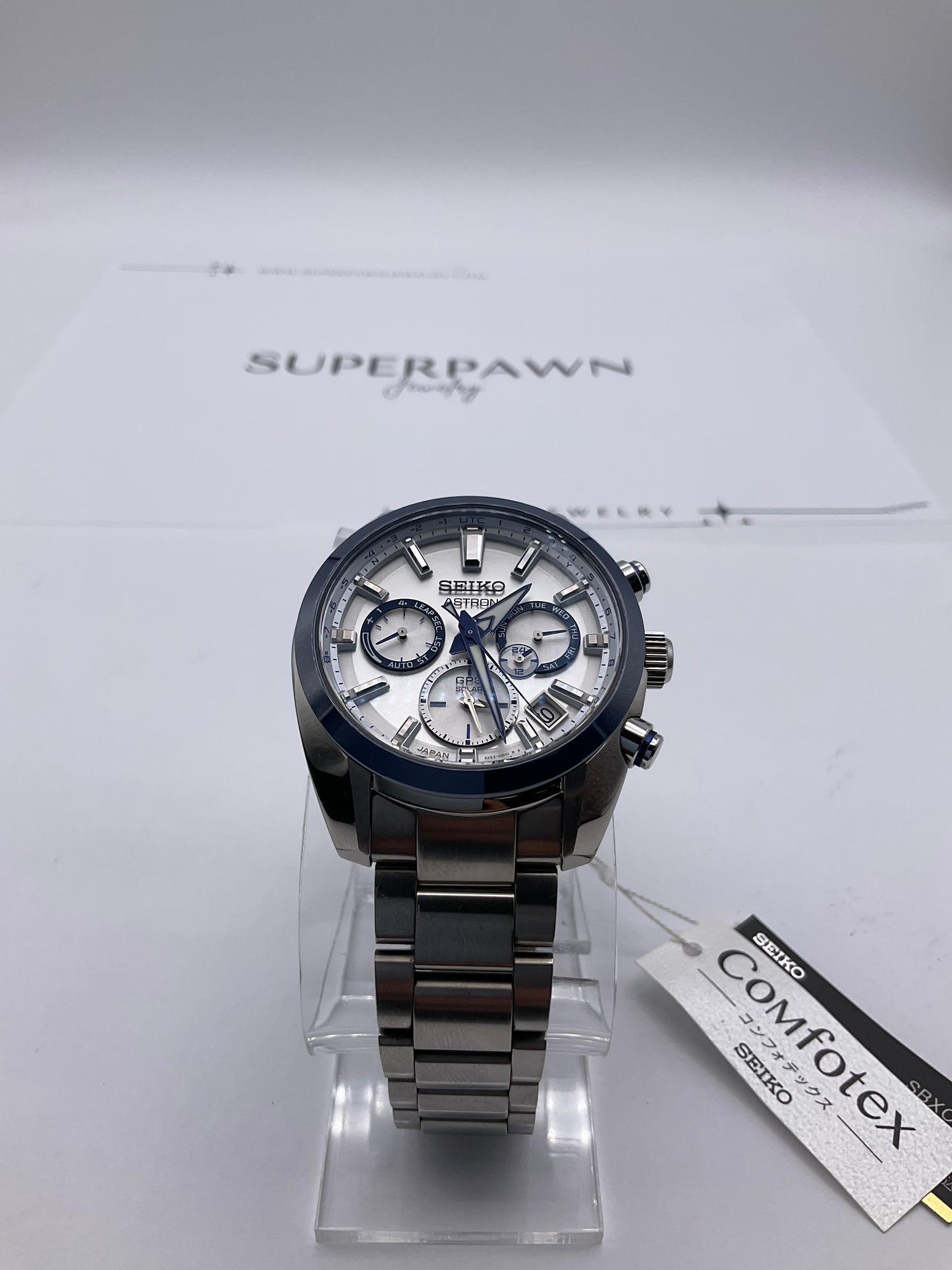 Seiko 140th Anniversary Limited Edition Astron 42mm GPS Solar Watch – SBXC093