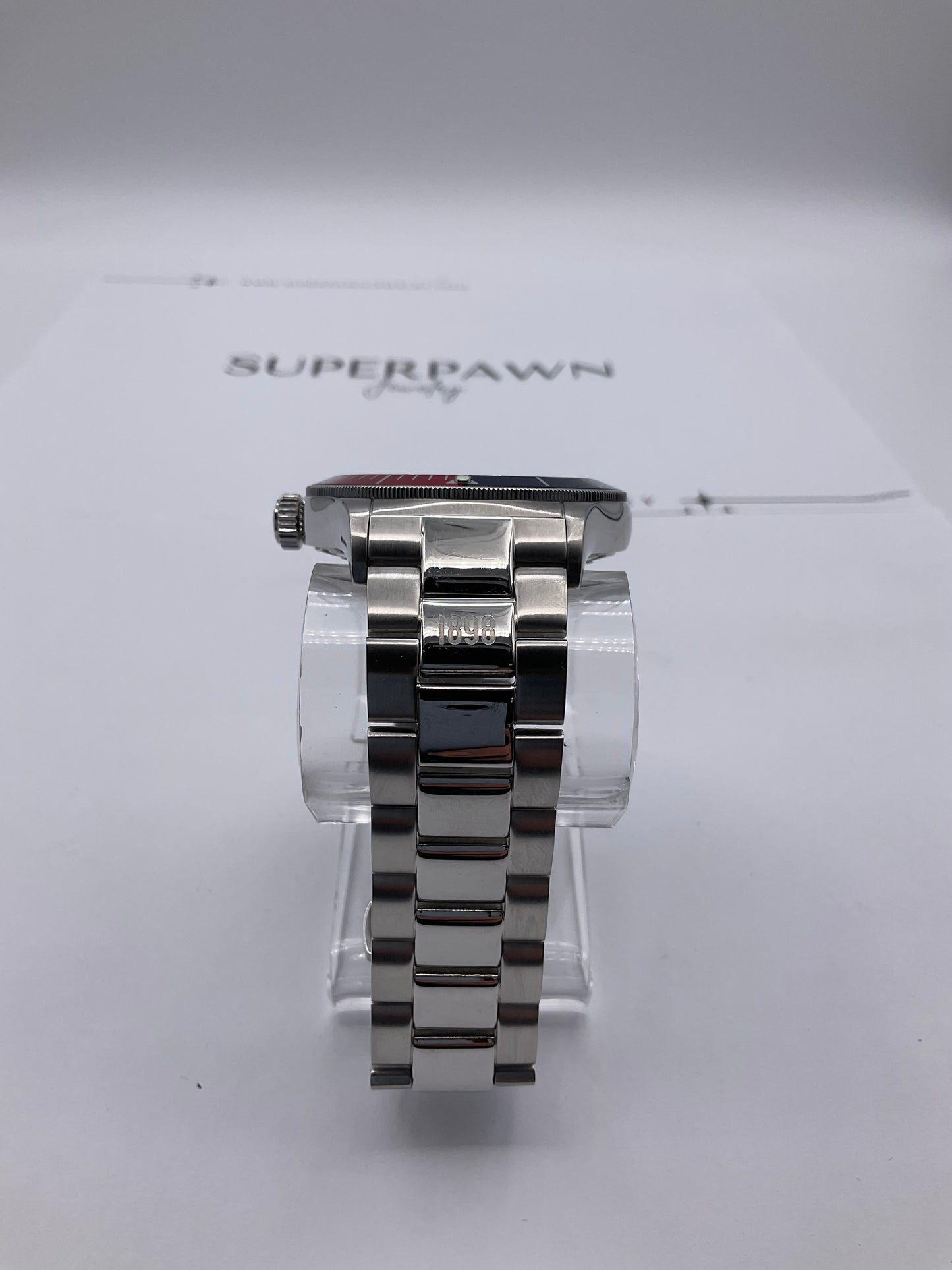 Ferragamo Mens Ferragamo 1898 Multi 44mm Strap Fashion Watch