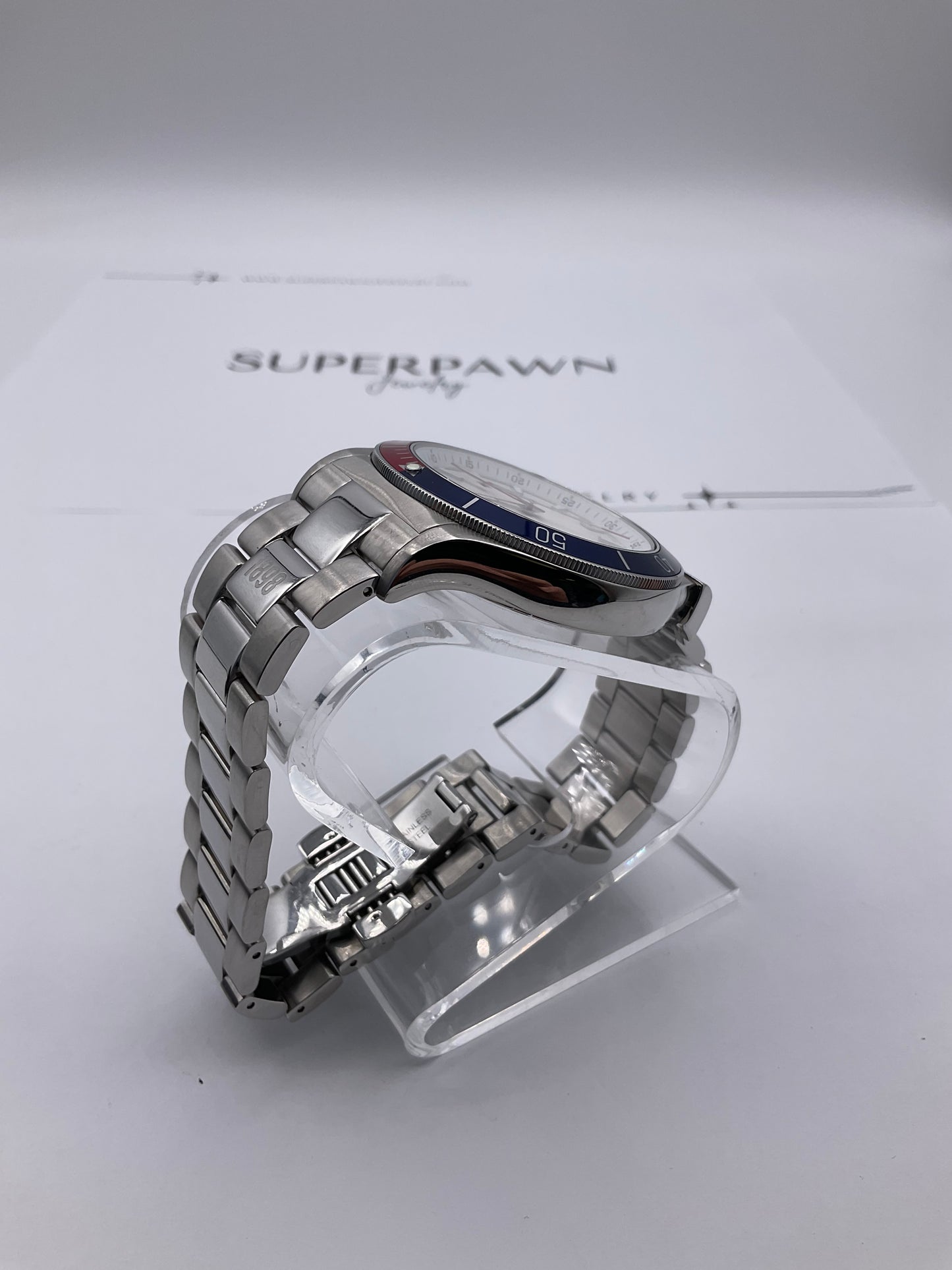 Ferragamo Mens Ferragamo 1898 Multi 44mm Strap Fashion Watch