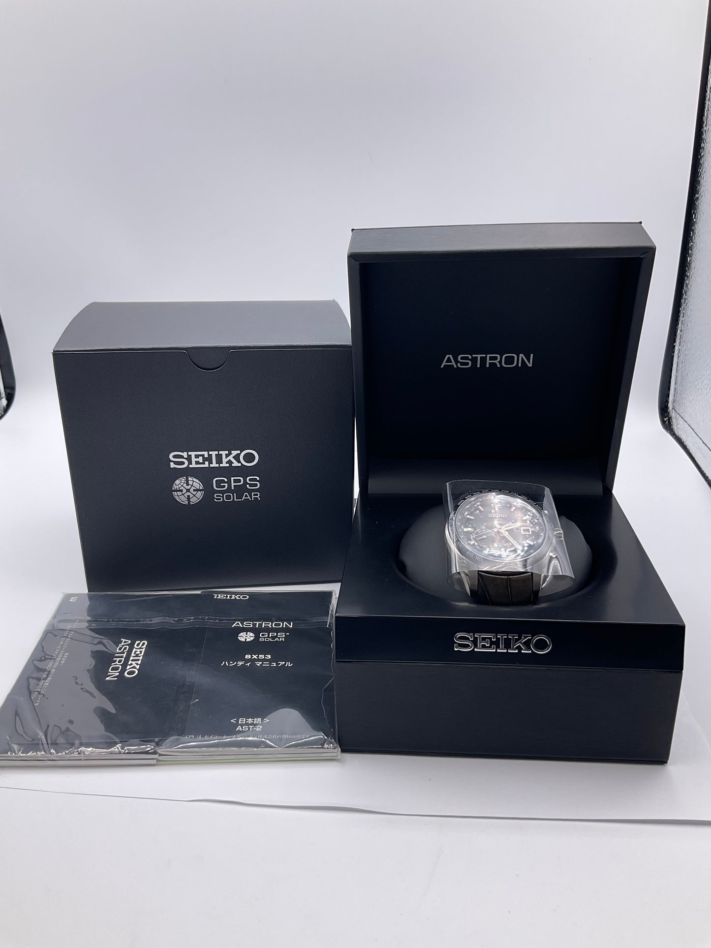 Seiko Astron 8X22-0AG0-2 45mm GPS Solar Watch