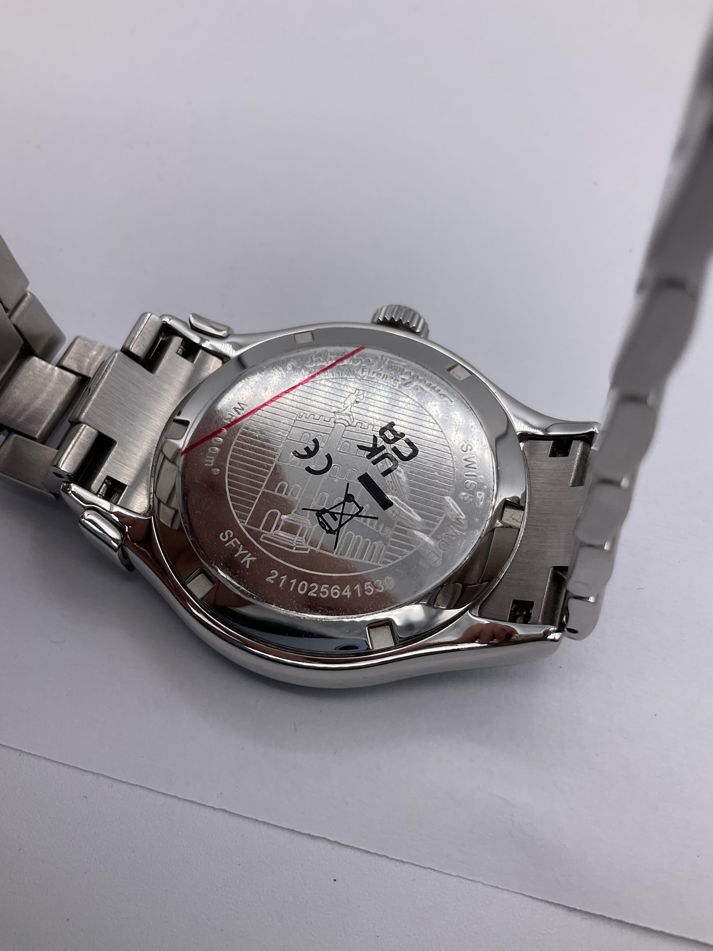 Ferragamo Mens Ferragamo 1898 Multi 44mm Strap Fashion Watch