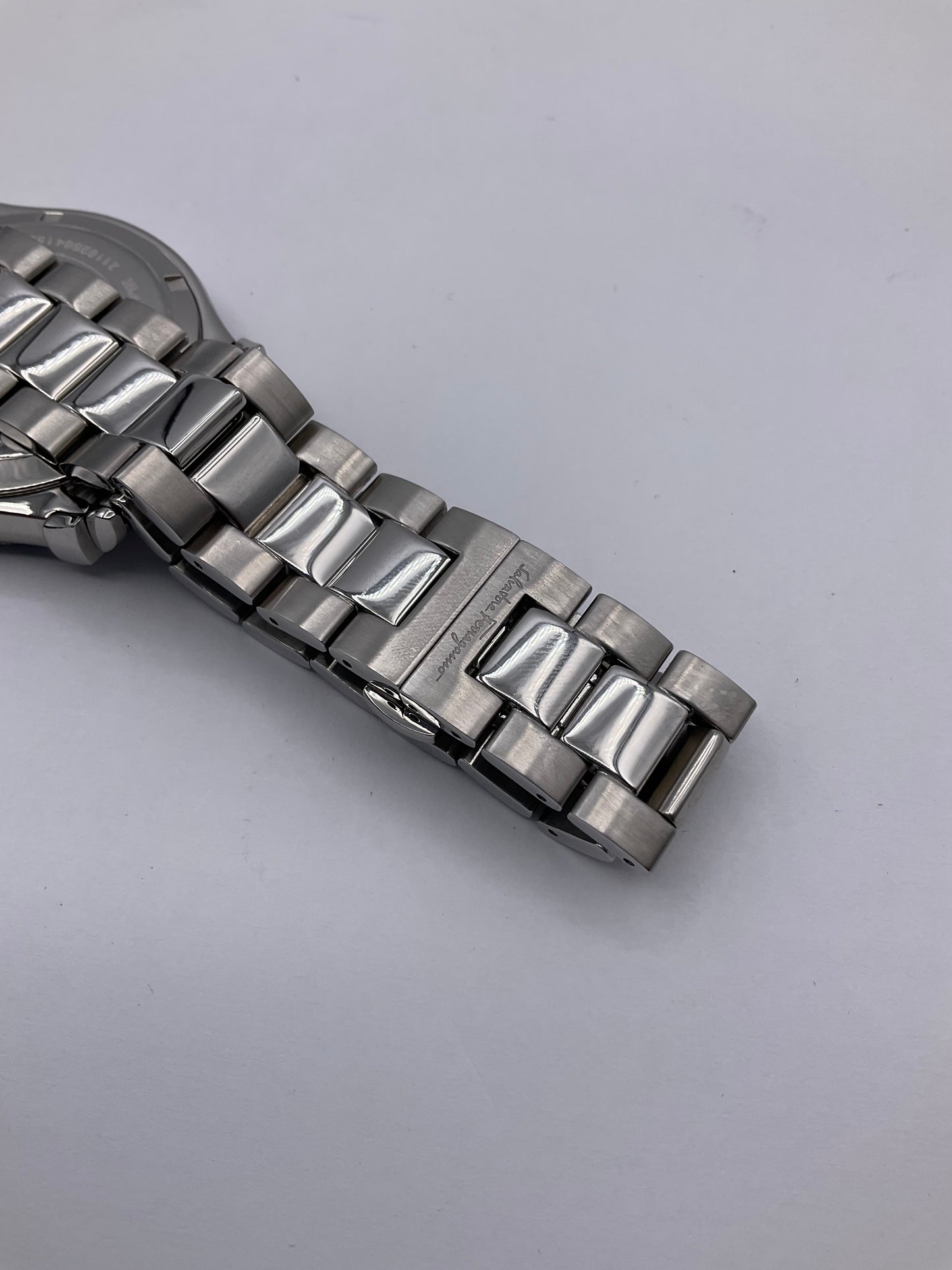 Ferragamo Mens Ferragamo 1898 Multi 44mm Strap Fashion Watch
