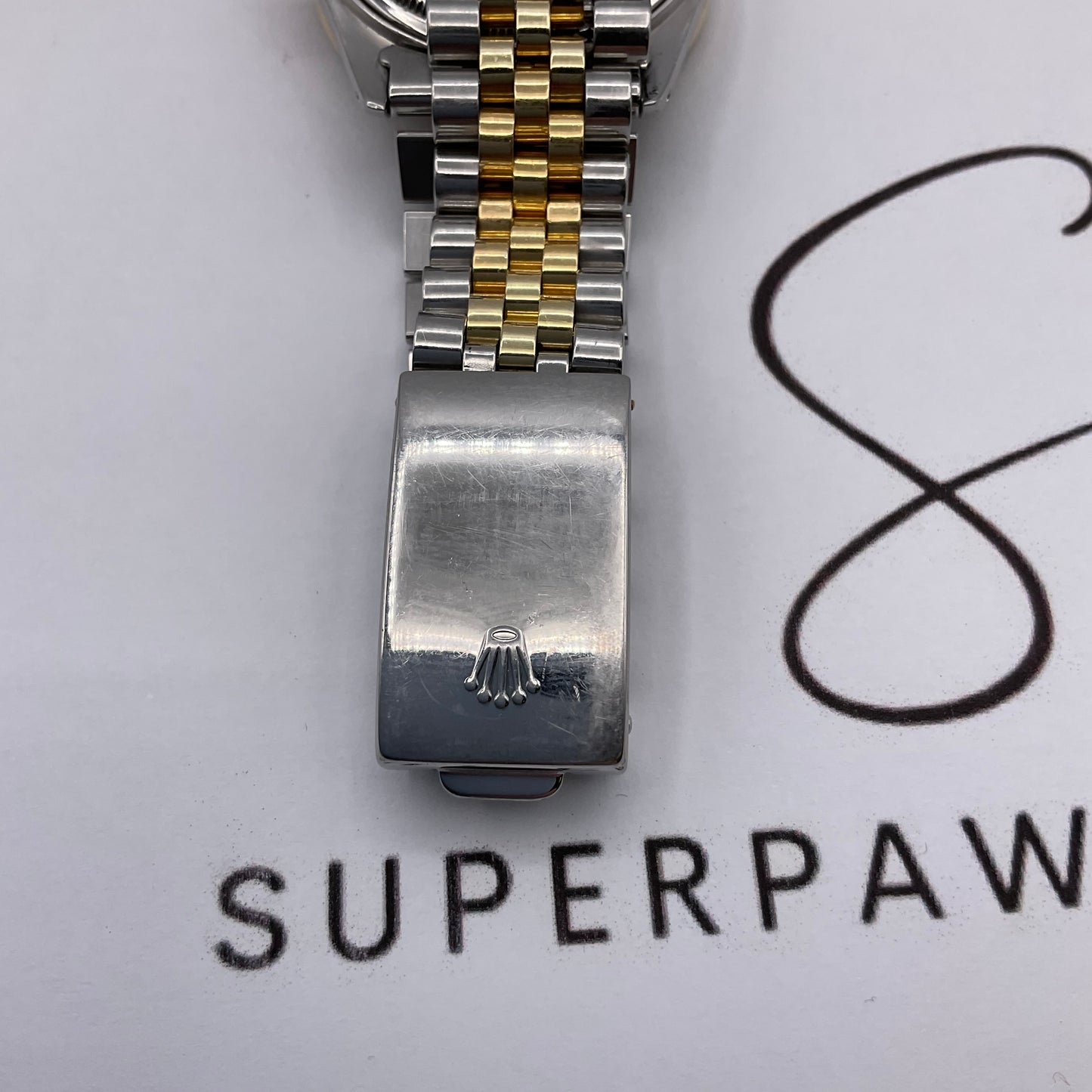 1978 Rolex Datejust 36mm Two-Tone with Diamond Bezel & Jubilee Bracelet Model 16013