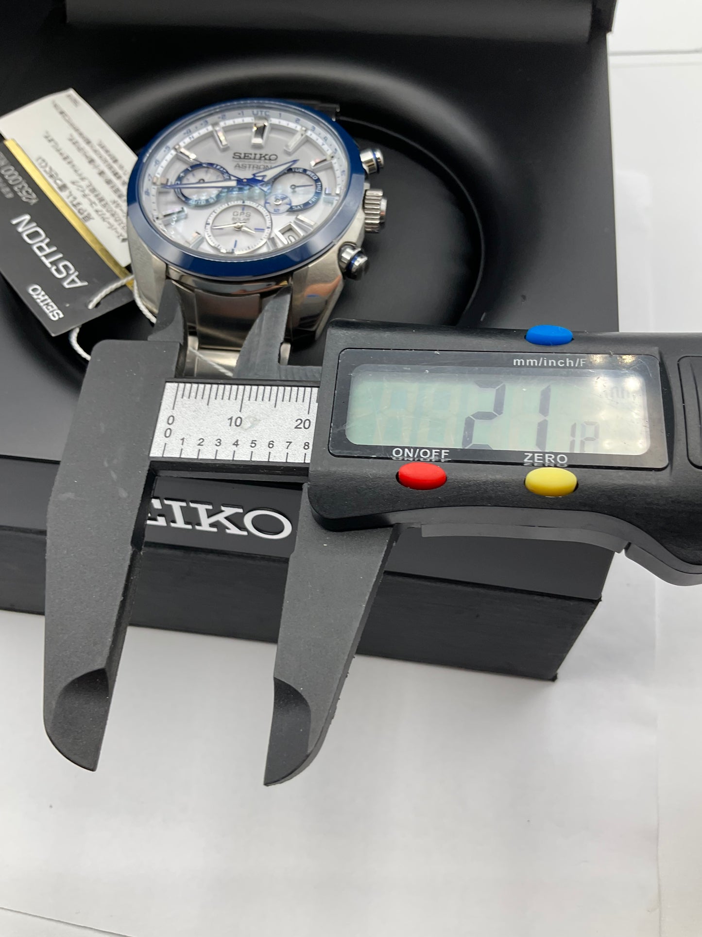 Seiko 140th Anniversary Limited Edition Astron 42mm GPS Solar Watch – SBXC093