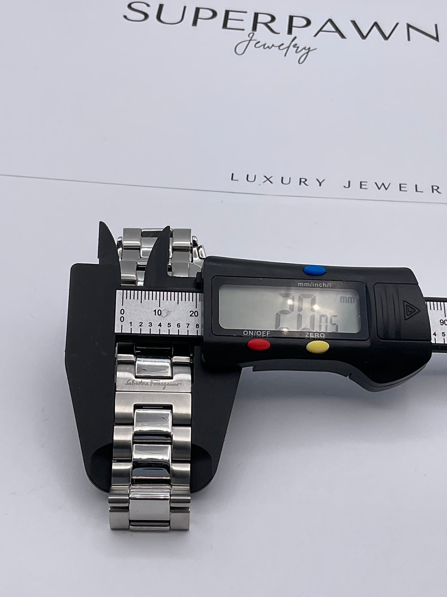 Ferragamo Mens Ferragamo 1898 Multi 44mm Strap Fashion Watch