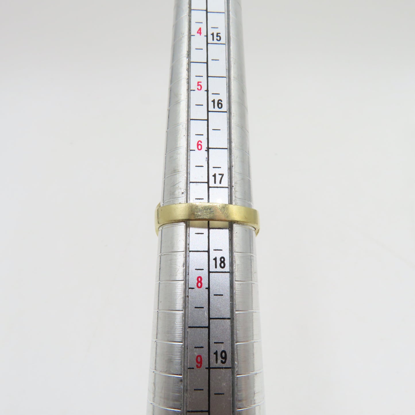 14K Yellow Gold Multi Gemstone Stack Ring Size 7 4.7g