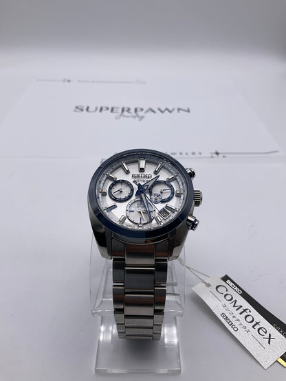 Seiko 140th Anniversary Limited Edition Astron 42mm GPS Solar Watch – SBXC093