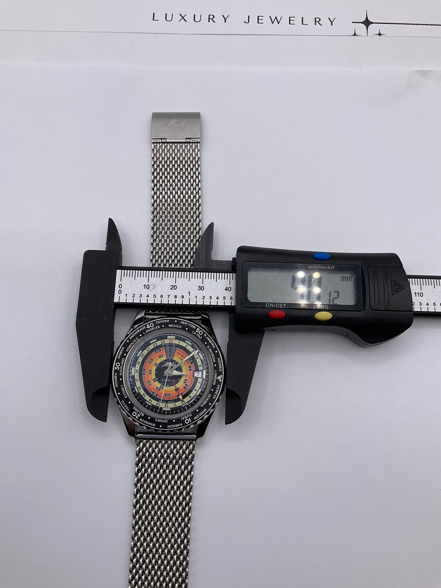 Mido Ocean Star Decompression Worldtimer Men's Watch M026829