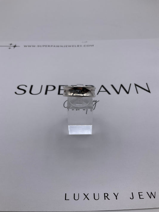 Tiffany & Co. 1837 Sterling Silver Ring – Stamped 925 – Size 7