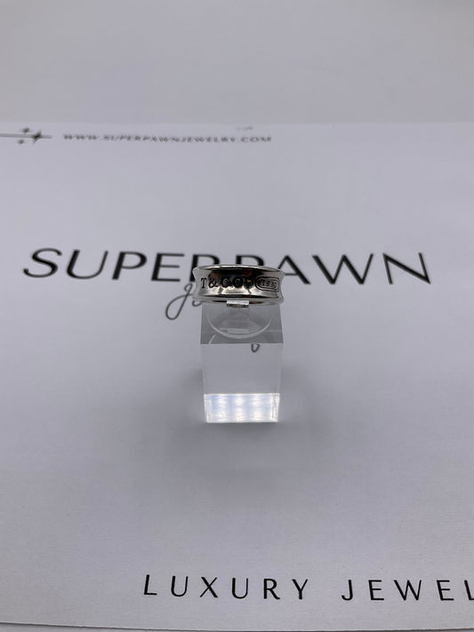 Tiffany & Co. 1837 Sterling Silver Ring – Stamped 925 – Size 4.5