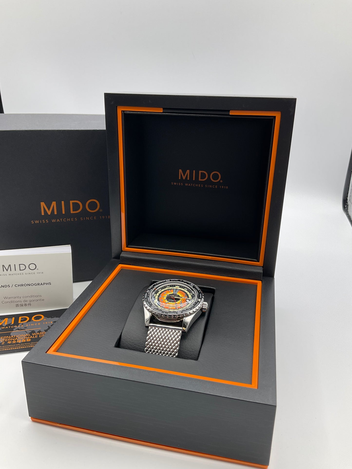 Mido Ocean Star Decompression Worldtimer Men's Watch M026829