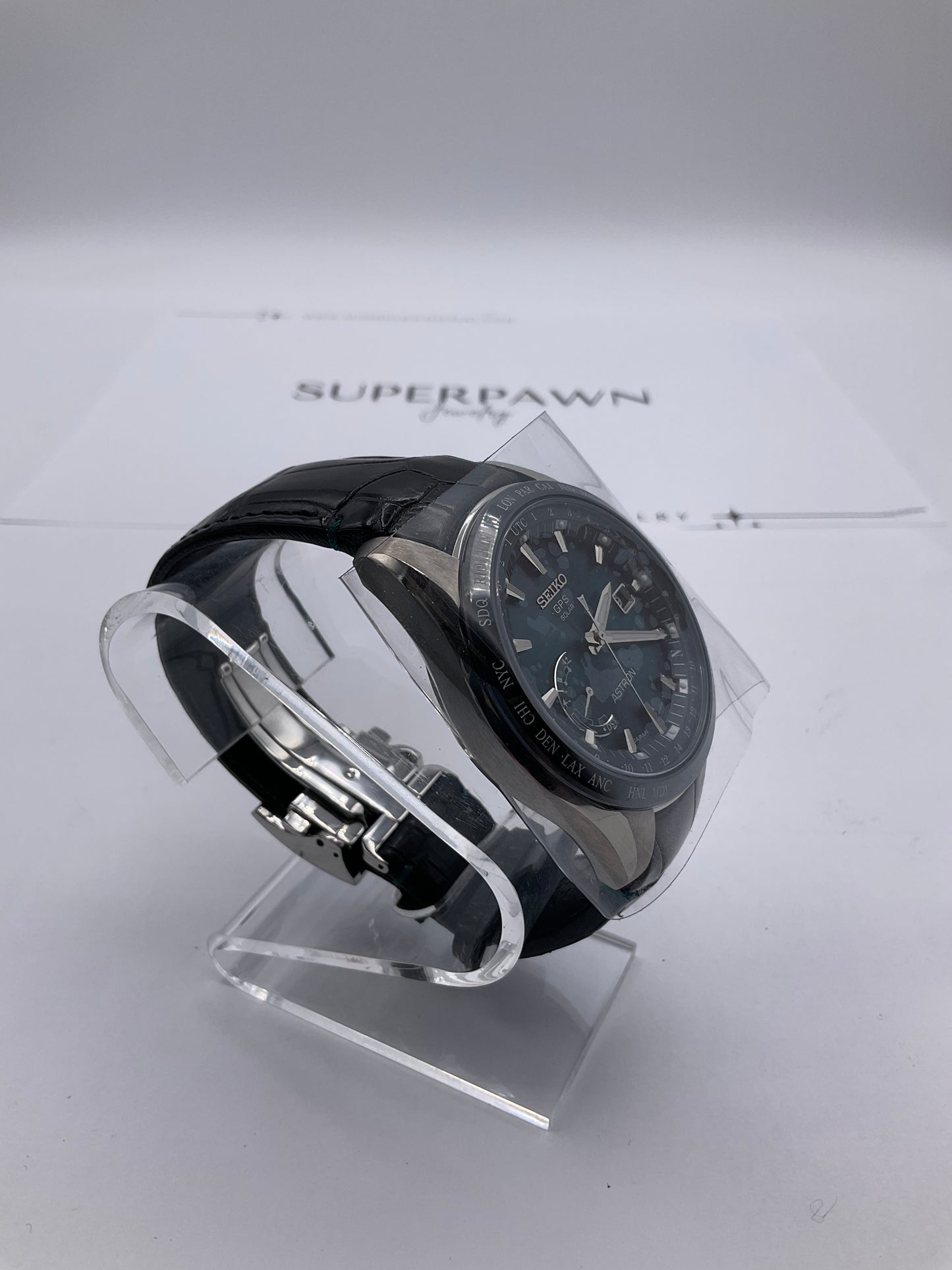 Seiko Astron 8X22-0AG0-2 45mm GPS Solar Watch