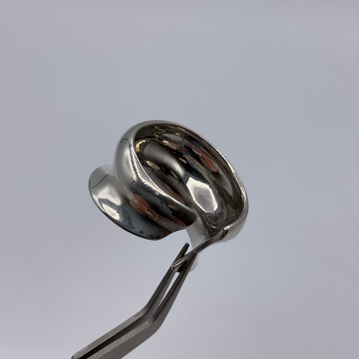 Tiffany & Co. Frank Gehry Fish Contour Cuff Ring – Sterling Silver – Size 6.5 – 6.7g
