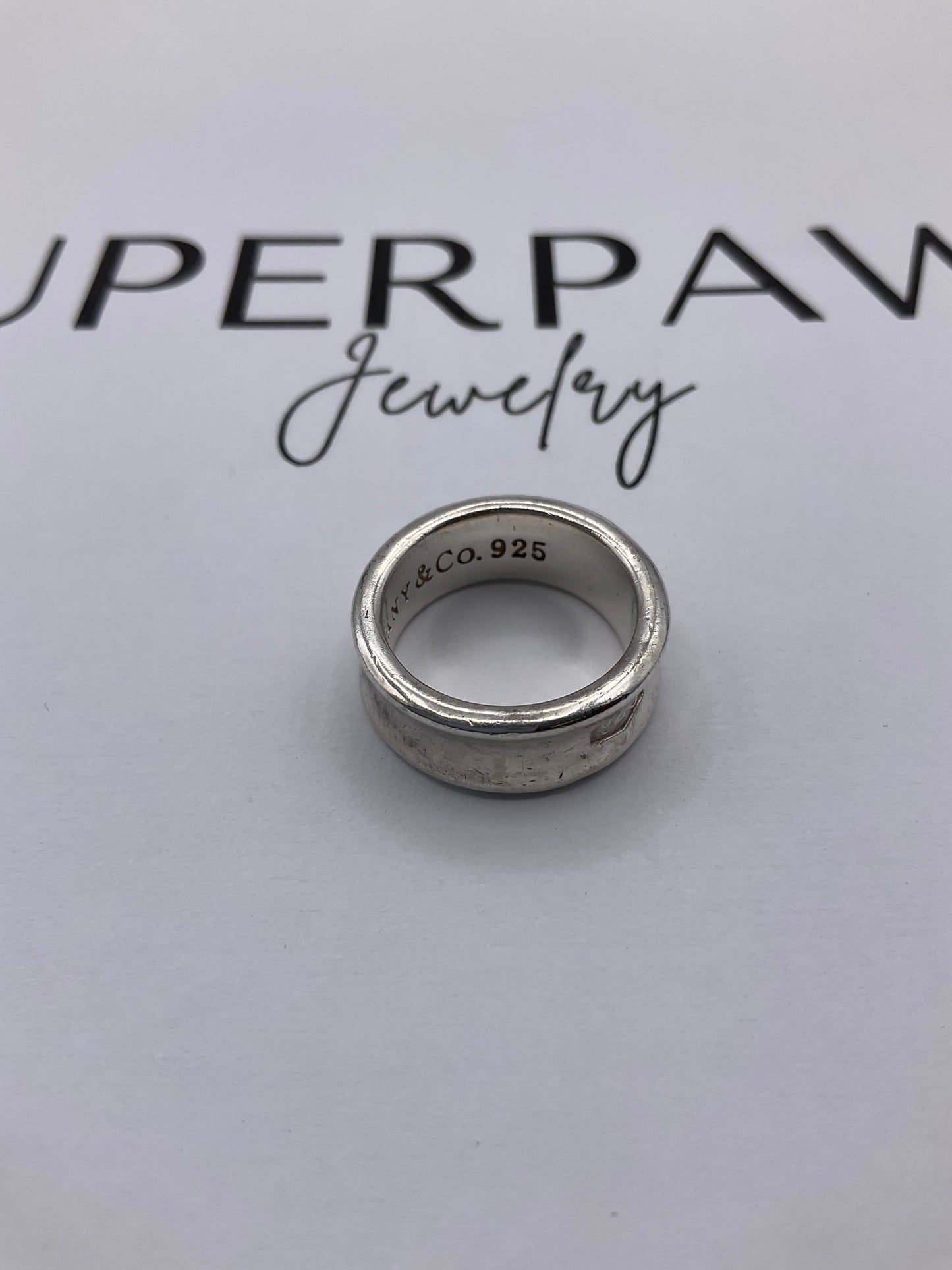 Tiffany & Co. 1837 Sterling Silver Ring – Stamped 925 – Size 4.5