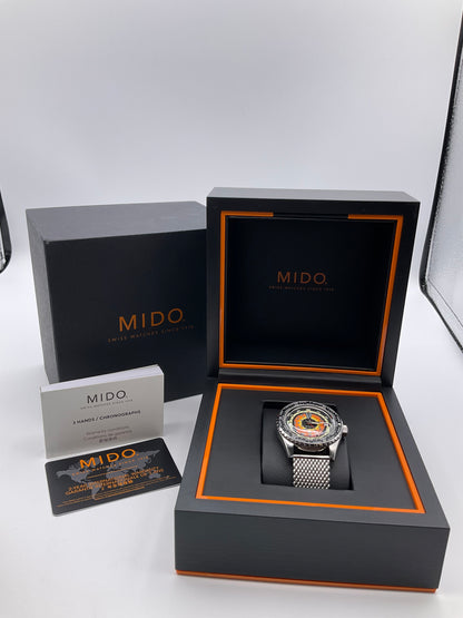 Mido Ocean Star Decompression Worldtimer Men's Watch M026829