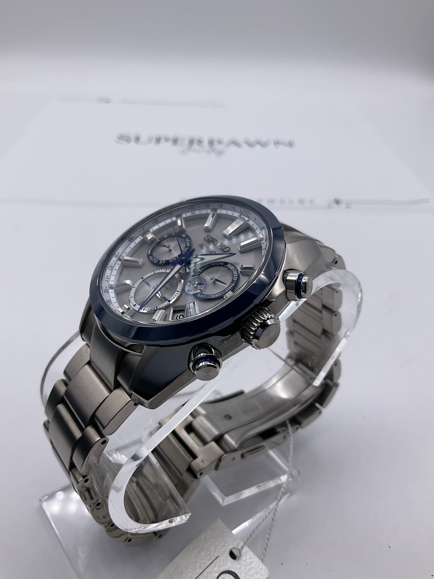 Seiko 140th Anniversary Limited Edition Astron 42mm GPS Solar Watch – SBXC093