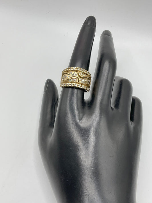9.6g 14k Yellow Gold Ladies Ring Size 9