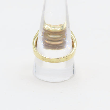 14K Tri-Tone Gold Mother Mary Ring Size 10.5 6.9g