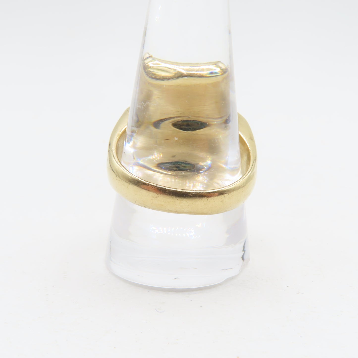 10K Two-Tone Gold Diamond Free Mason Masonic "G" Ring Mens Size 10.5 12.3g