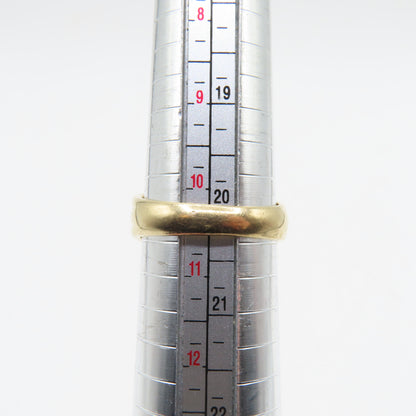 10K Two-Tone Gold Diamond Free Mason Masonic "G" Ring Mens Size 10.5 12.3g