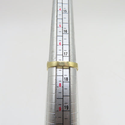 14K Yellow Gold Multi Gemstone Stack Ring Size 7 4.7g