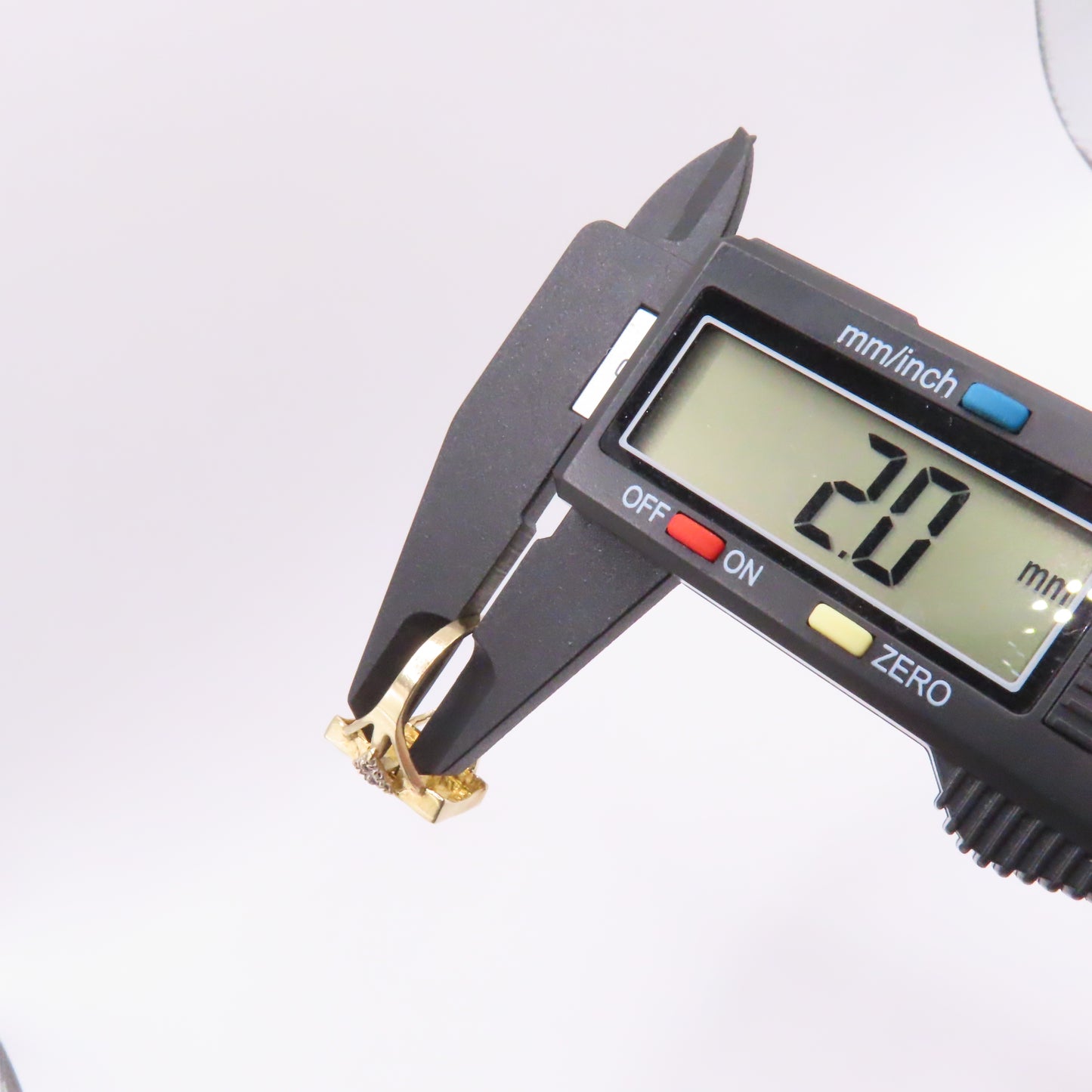 .999 Fine Gold 1 Gram Ingot Bar 14K Yellow Gold Bezel with Diamonds Ring Size 7.25 3.5g