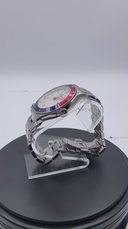 Ferragamo Mens Ferragamo 1898 Multi 44mm Strap Fashion Watch