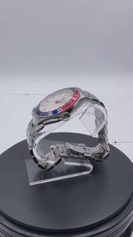 Ferragamo Mens Ferragamo 1898 Multi 44mm Strap Fashion Watch